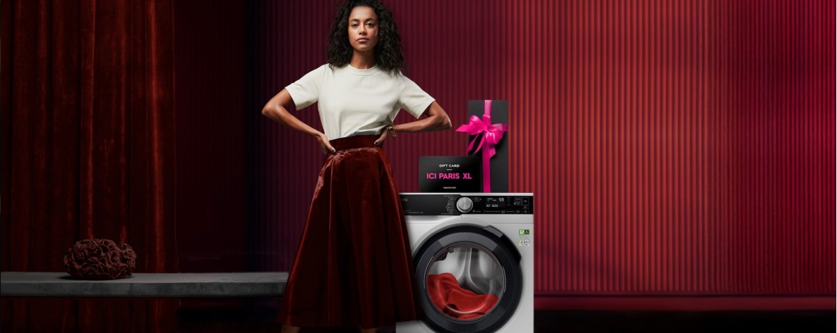 ICI PARIS XL cadeaubon tot €125,- van AEG op wasmachines en drogers