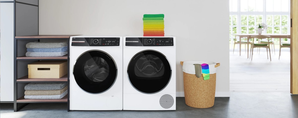 Tot wel €100,- cashback van Bosch op wasmachines en drogers