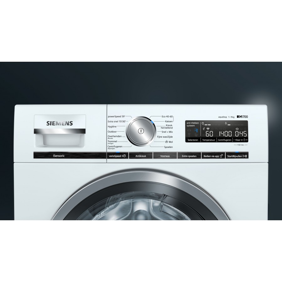 Siemens WM14VMH7NL voorlader wasmachine | Electro World Offermans
