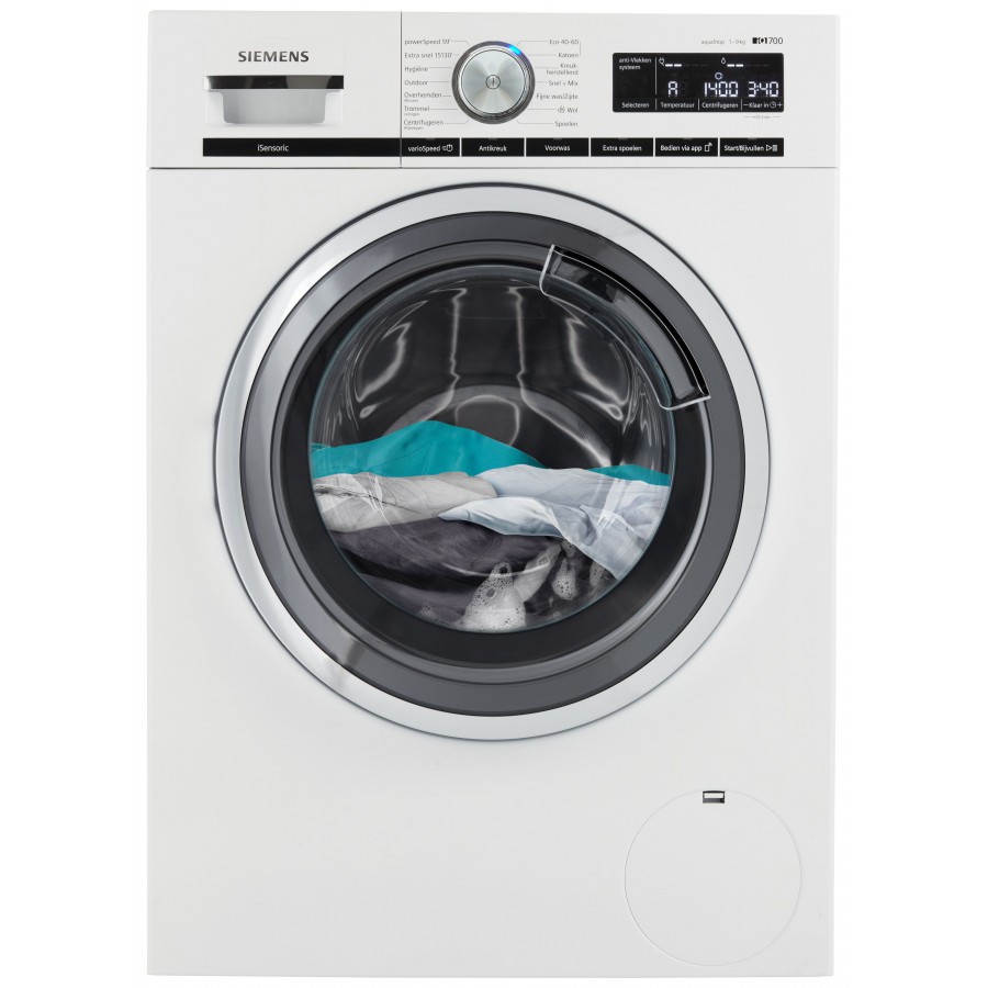 Siemens WM14VMH7NL voorlader wasmachine | Electro World Offermans