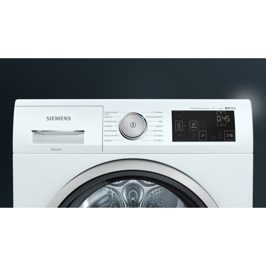 Siemens WT7U4600NL warmtepompdroger | Electro World Offermans