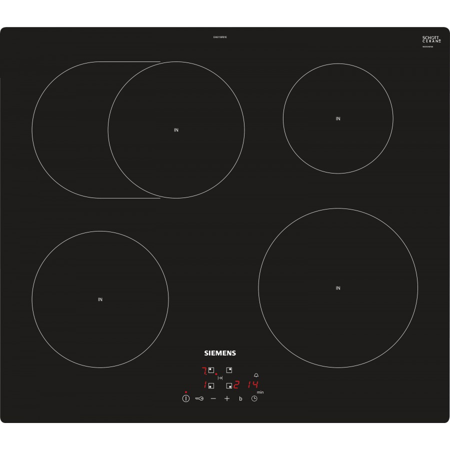Siemens EH611BFB1E inductie kookplaat | Electro World Offermans