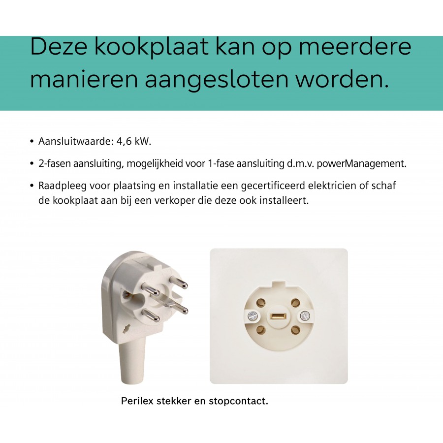 Siemens EU631BEB2E inductie kookplaat | Electro World Offermans