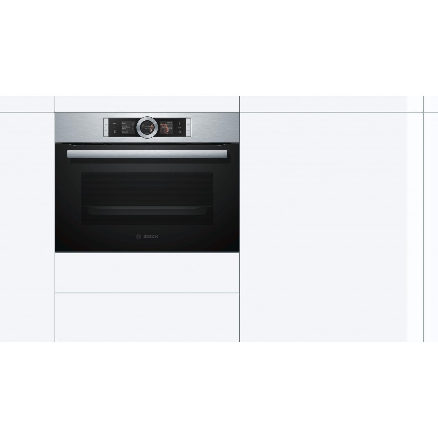 Bosch CSG636BS3 inbouw combi-stoomoven | Electro World Offermans