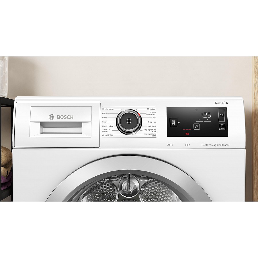 Bosch WTU87665NL warmtepompdroger | Electro World Offermans