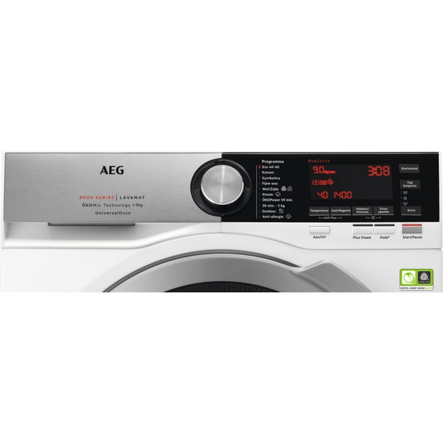AEG L8FEN96CV voorlader wasmachine | Electro World Offermans