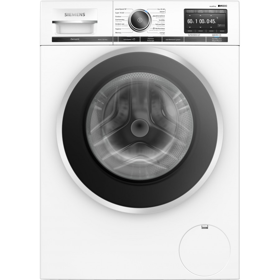 Siemens WM14VG0CFG voorlader wasmachine | Electro World Offermans