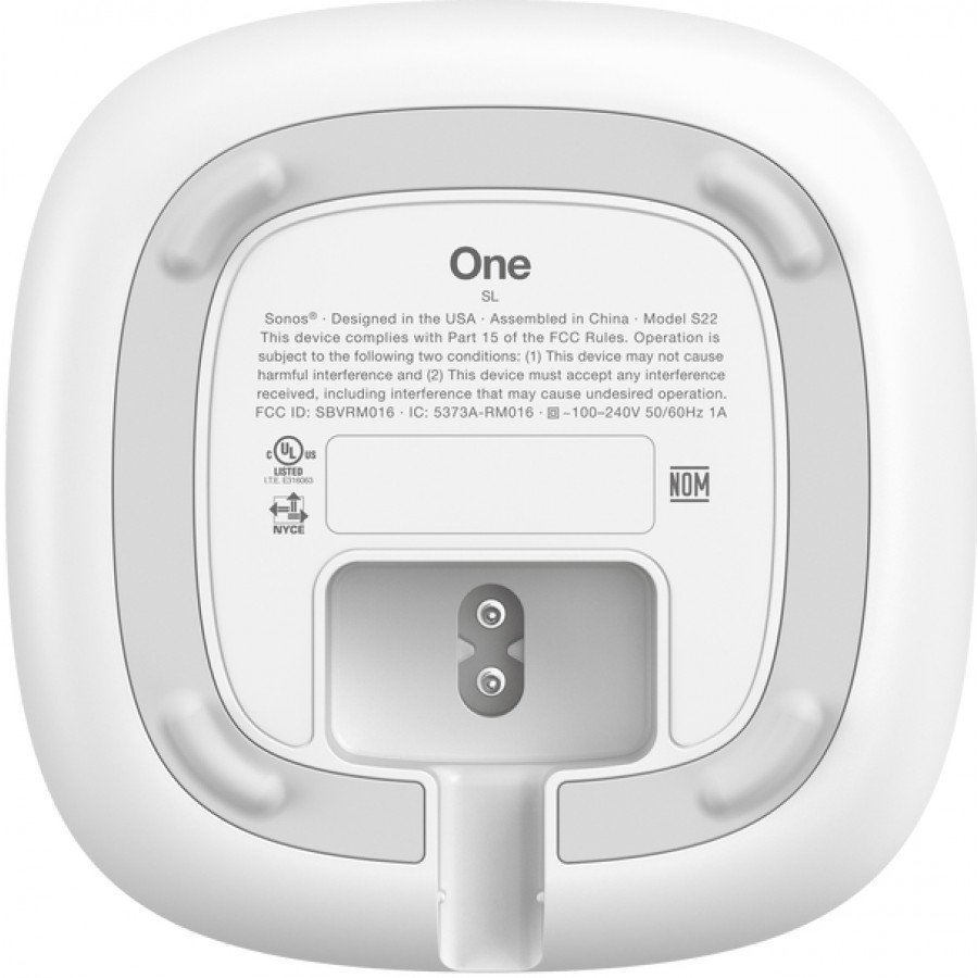Sonos ONE SL Wit multiroom luidspreker | Electro World Offermans