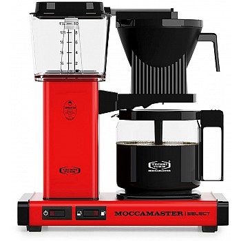 Moccamaster KBG SELECT Rood koffiefilter apparaat