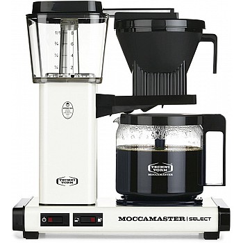 Moccamaster KBG SELECT Wit koffiefilter apparaat