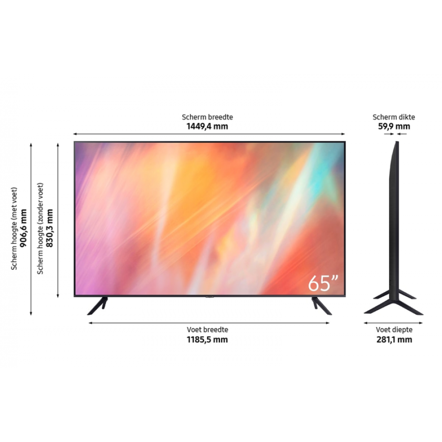 Samsung UE65AU7170 LED televisie | Electro World Offermans