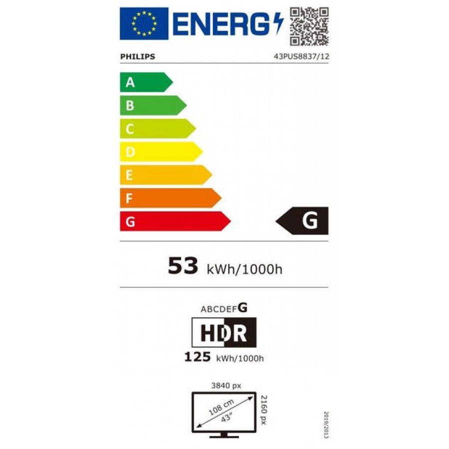 Philips 43PUS8837 LED televisie | Electro World Offermans