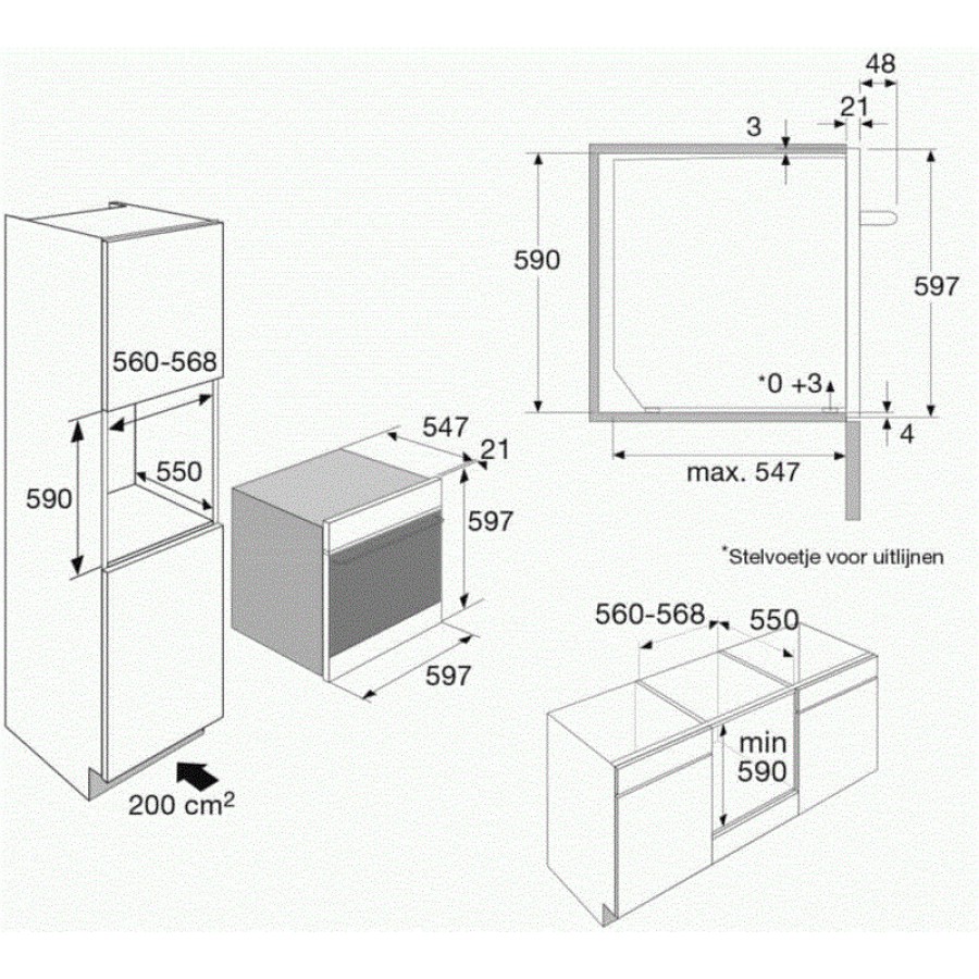 Atag CS6611D inbouw combi-stoomoven | Electro World Offermans