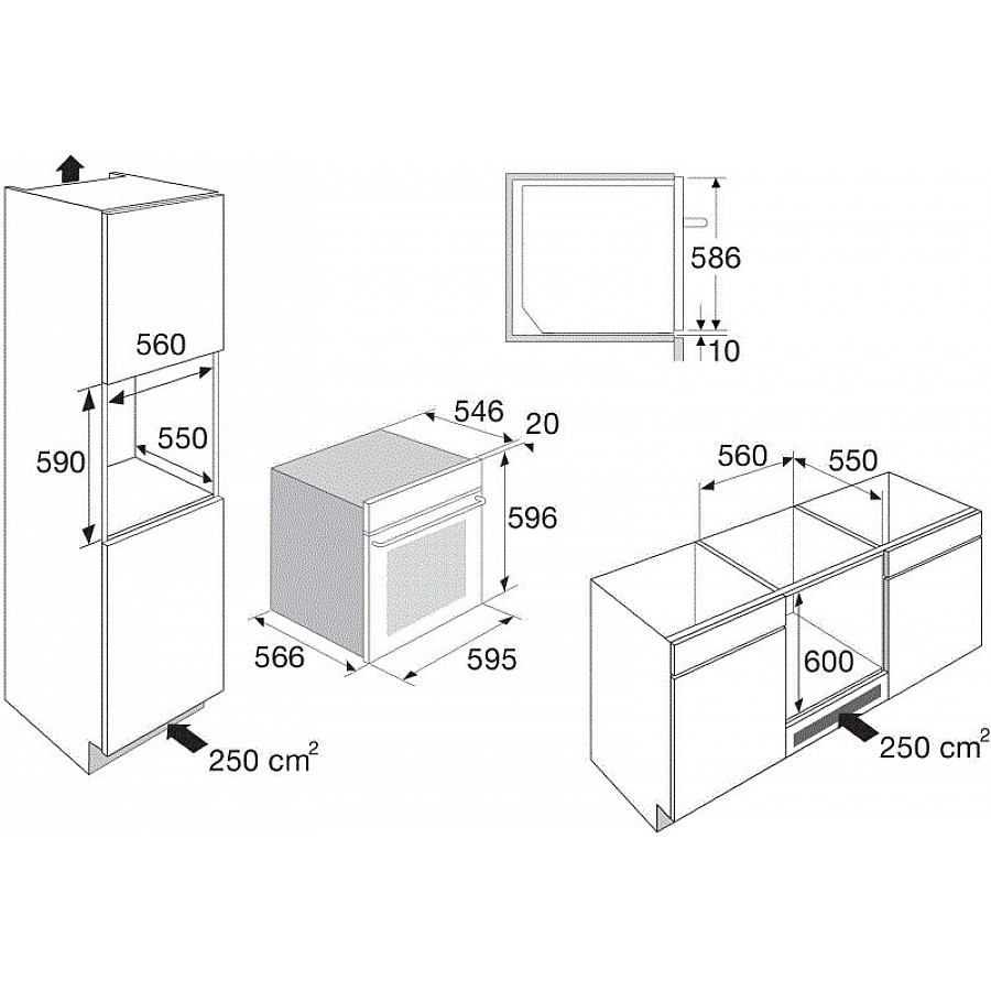 Etna OM470RVS inbouw oven | Electro World Offermans