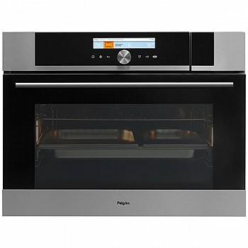 Pelgrim OVS824RVS inbouw combi-stoomoven