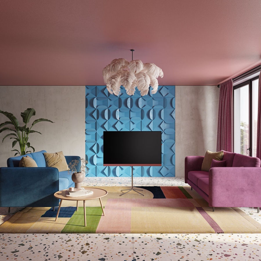 Loewe We. SEE 43 Storm Grey LED televisie | Electro World Offermans