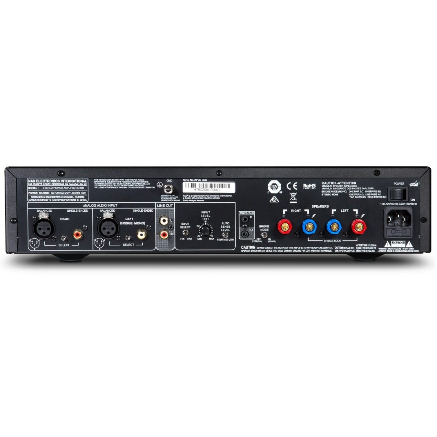 NAD C268 eindversterker | Electro World Offermans
