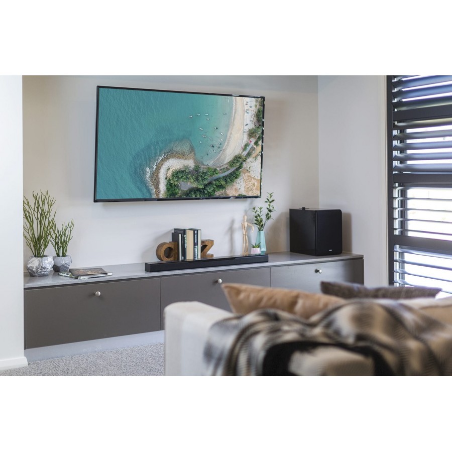 Yamaha MusicCast SUB 100 Zwart subwoofer | Electro World Offermans