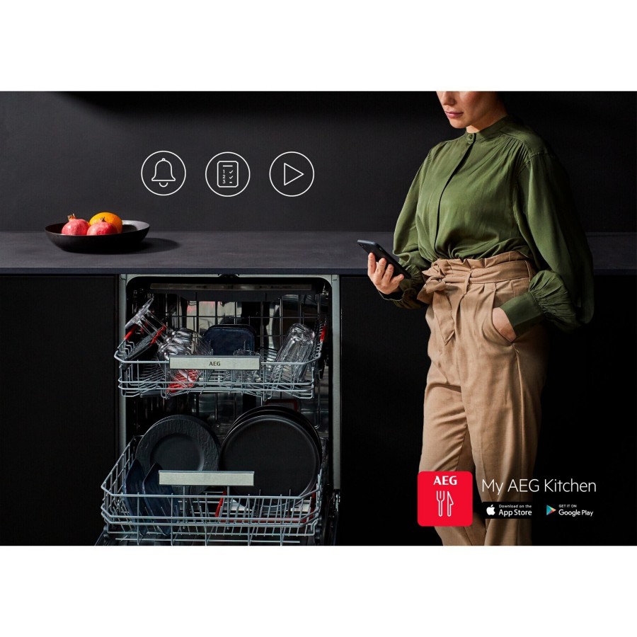 AEG FSE76738P volledig geïntegreerde vaatwasser | Electro World Offermans