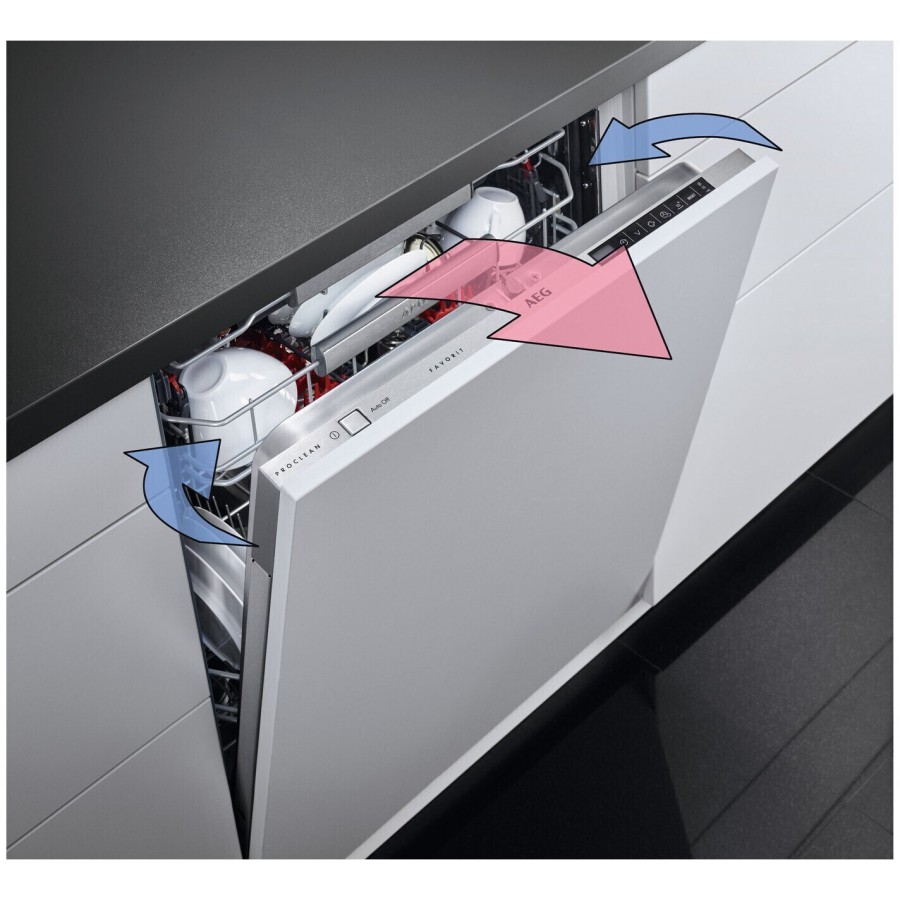 AEG FSE76738P volledig geïntegreerde vaatwasser | Electro World Offermans