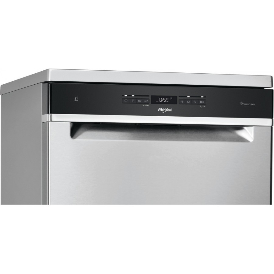 Whirlpool WFO 3T141 P X vrijstaande vaatwasser