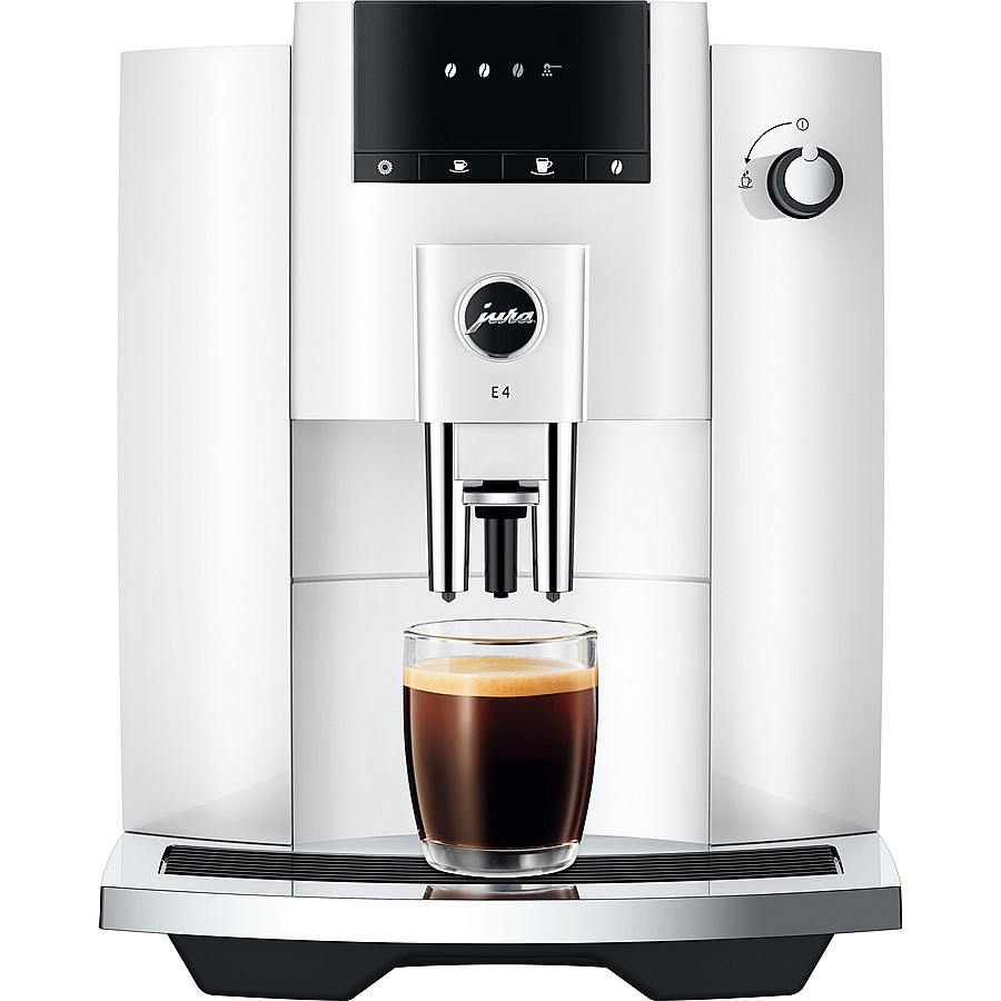 Jura E4 (EA) Piano White volautomatische koffiemachine | Electro World Offermans