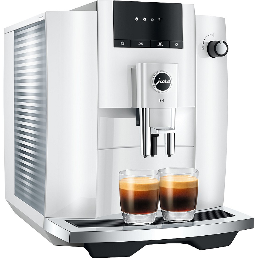 Jura E4 (EA) Piano White volautomatische koffiemachine | Electro World Offermans