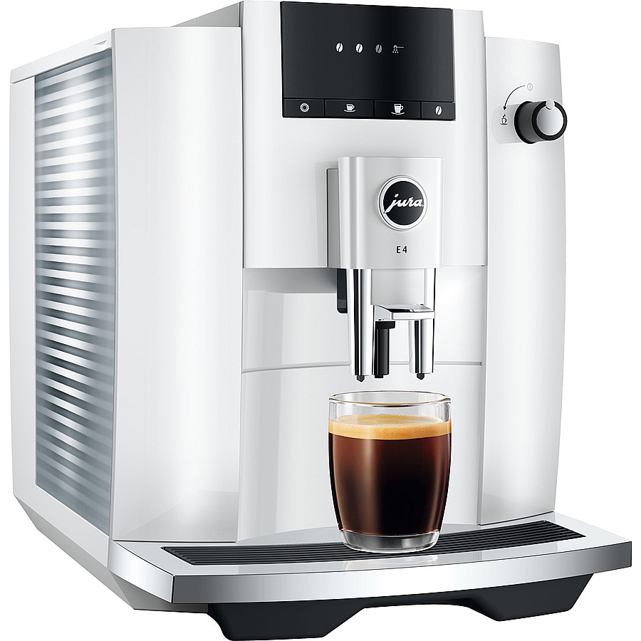 Jura E4 (EA) Piano White volautomatische koffiemachine | Electro World Offermans