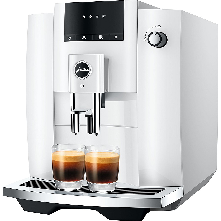 Jura E4 (EA) Piano White volautomatische koffiemachine | Electro World Offermans