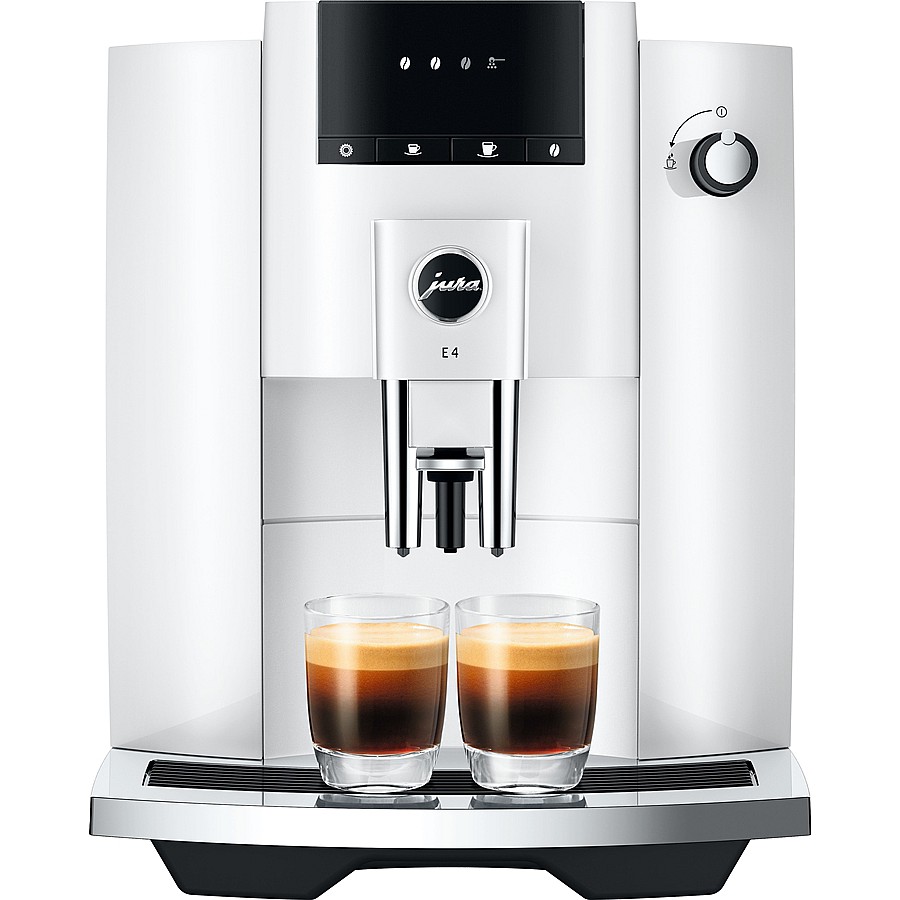Jura E4 (EA) Piano White volautomatische koffiemachine | Electro World Offermans
