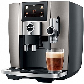 Jura J8 (EA) Midnight Silver volautomatische koffiemachine