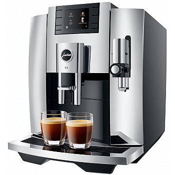Jura E8 (EB) Chrom volautomatische koffiemachine | Electro World Offermans