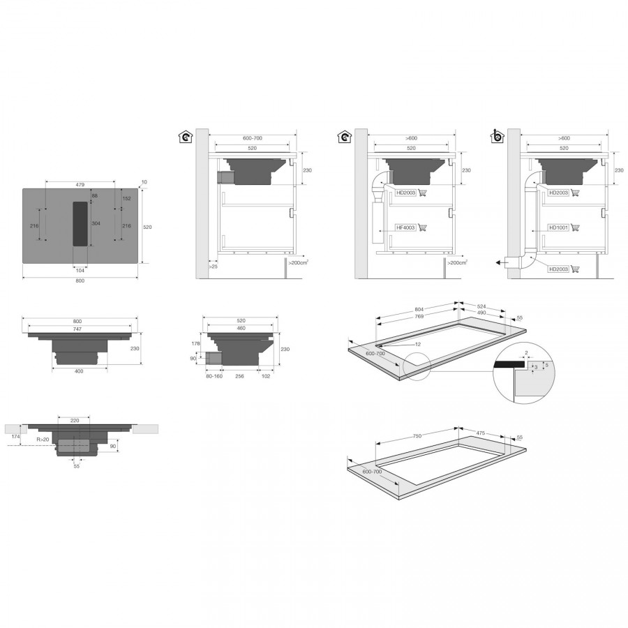 Pelgrim IKR3082F inductie kookplaat | Electro World Offermans