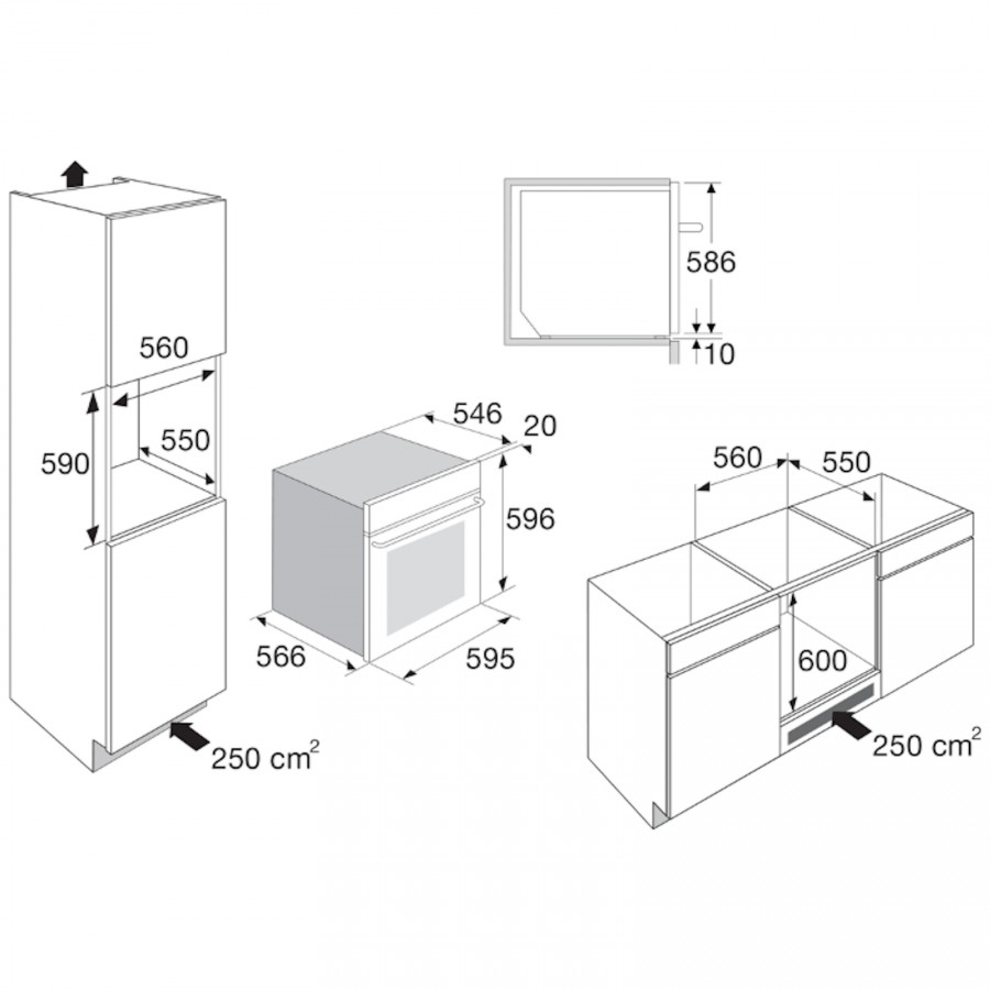 Pelgrim OM360MAT inbouw oven met magnetron | Electro World Offermans