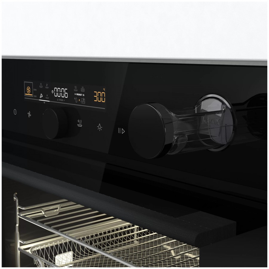 Pelgrim OPASC560ZWA inbouw combi-stoomoven | Electro World Offermans