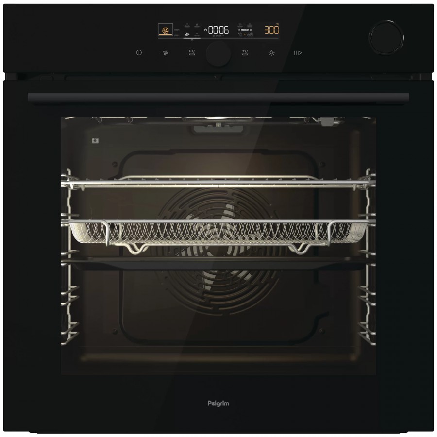 Pelgrim OPASC560ZWA inbouw combi-stoomoven | Electro World Offermans