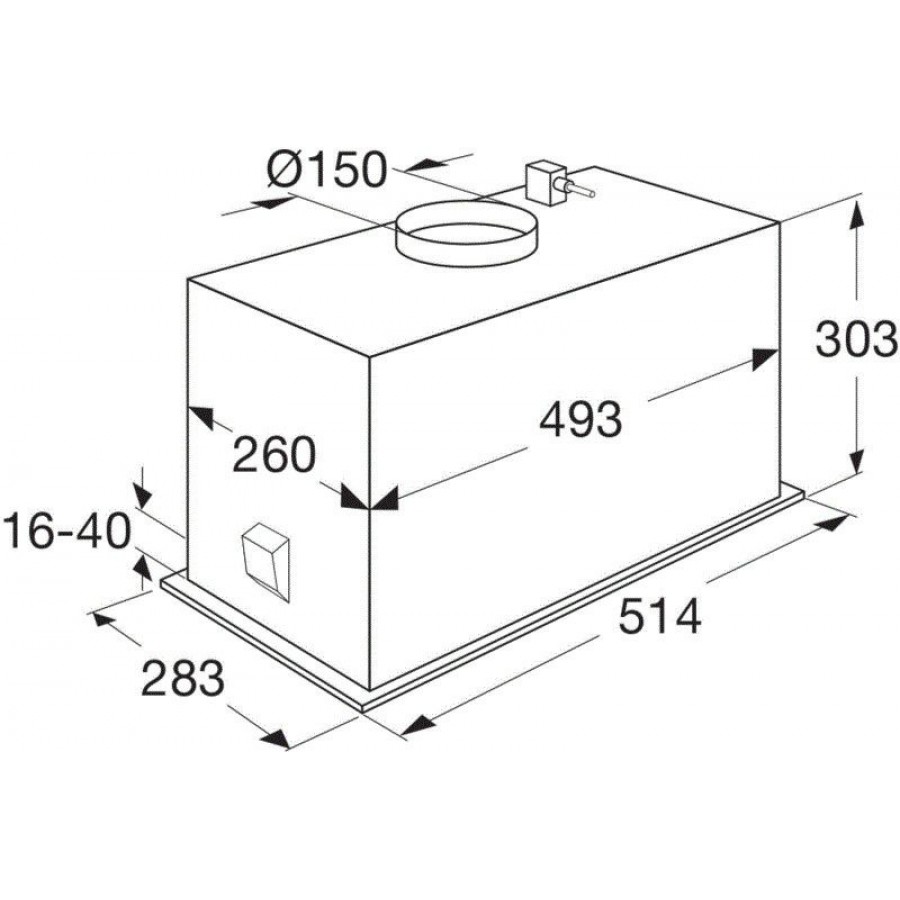 Etna AI752ZT inbouw afzuigkap | Electro World Offermans