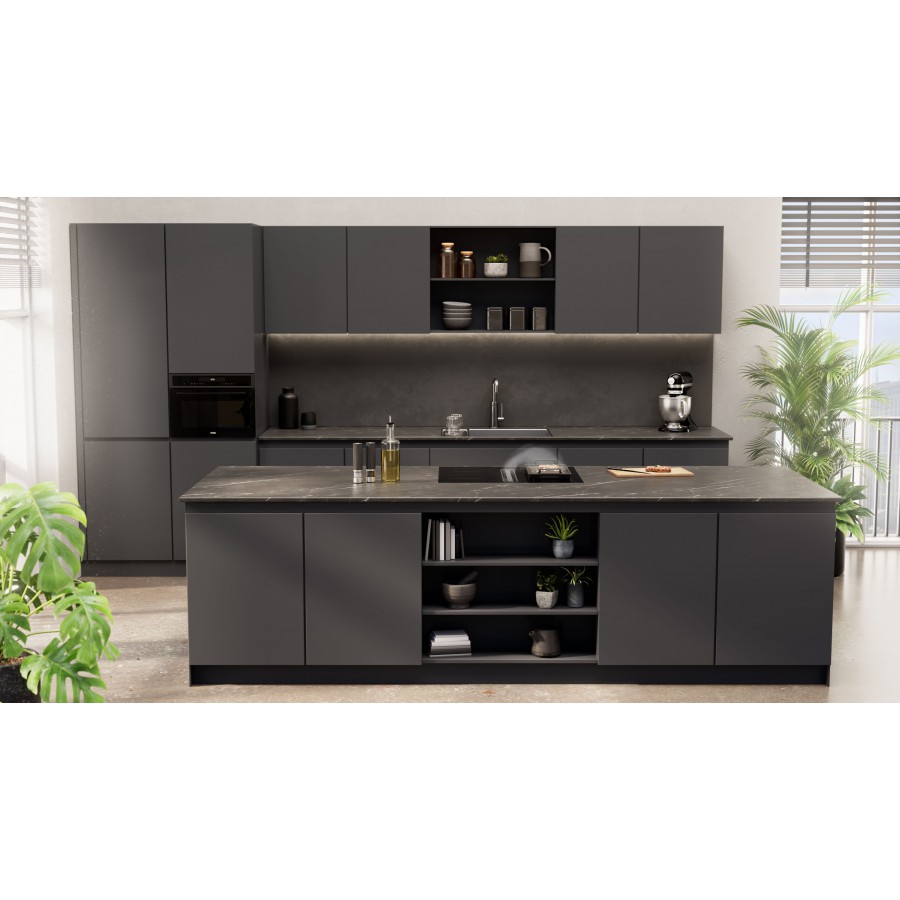 Etna AKI680ZT inductie kookplaat met afzuiging | Electro World Offermans