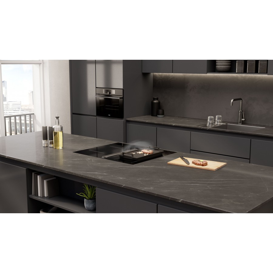 Etna AKI680ZT inductie kookplaat met afzuiging | Electro World Offermans