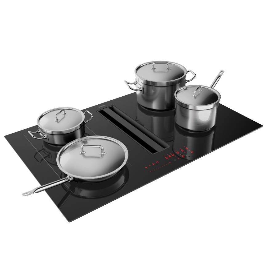 Etna AKI680ZT inductie kookplaat met afzuiging | Electro World Offermans