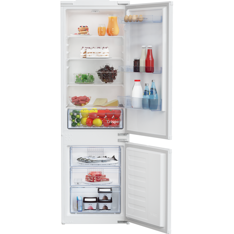 Beko BCSA285K4SN1 inbouw koel-vriescombinatie | Electro World Offermans