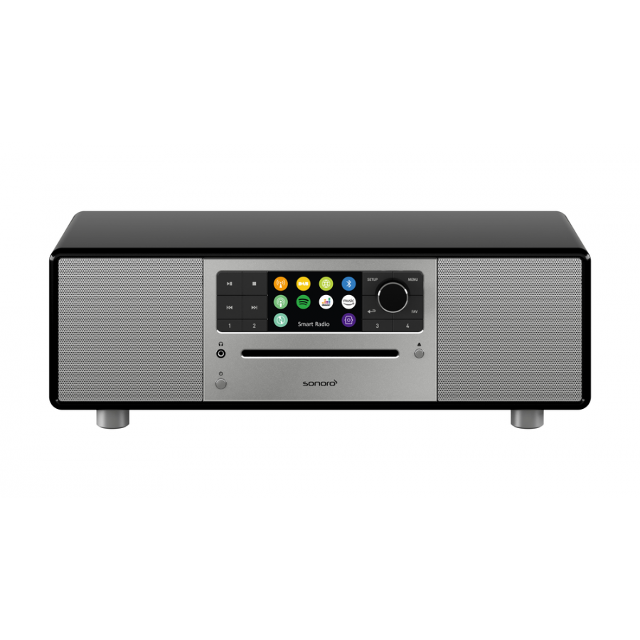 Sonoro PRESTIGE X (2023) Zwart radio CD speler | Electro World Offermans