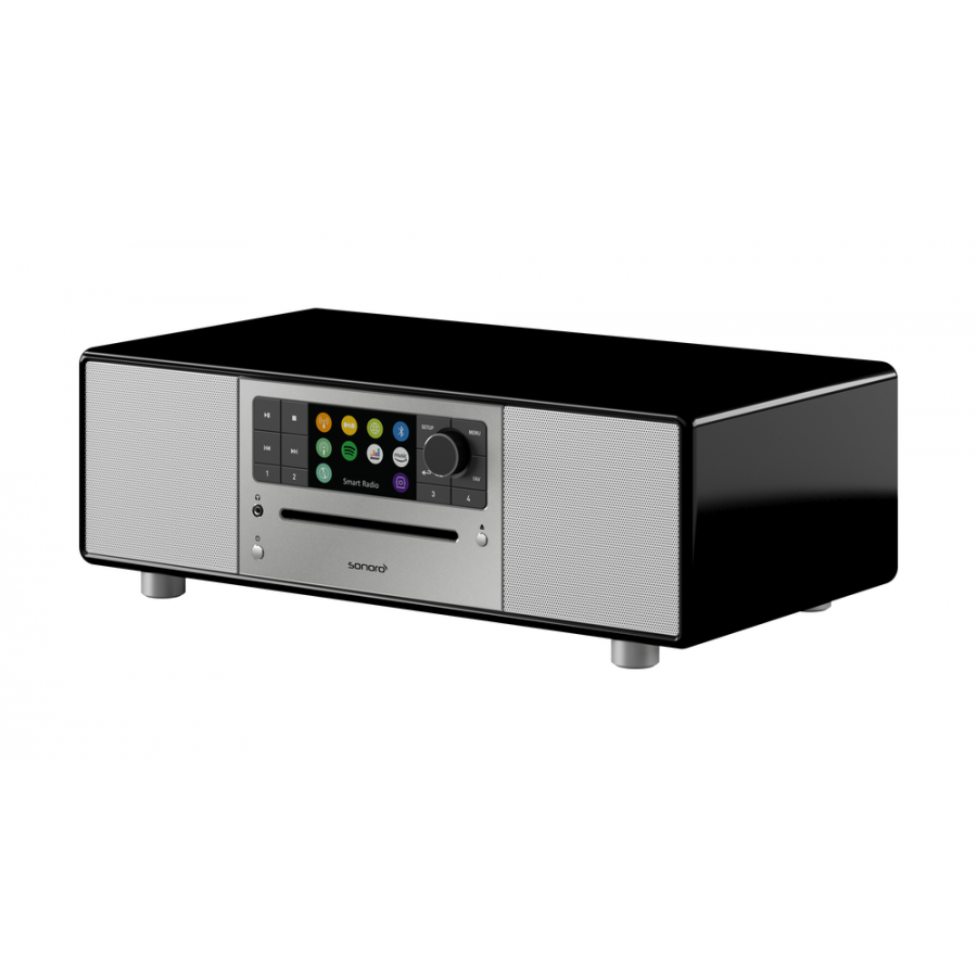 Sonoro PRESTIGE X (2023) Zwart radio CD speler | Electro World Offermans