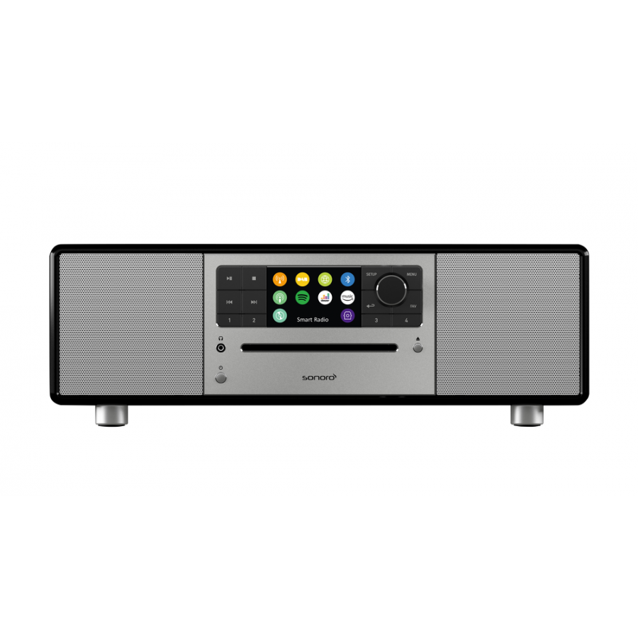 Sonoro PRESTIGE X (2023) Zwart radio CD speler | Electro World Offermans