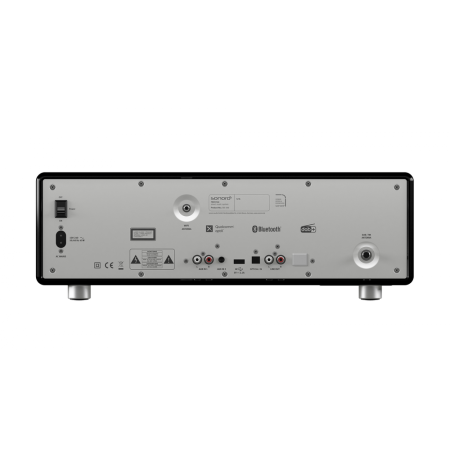 Sonoro PRESTIGE X (2023) Zwart radio CD speler | Electro World Offermans