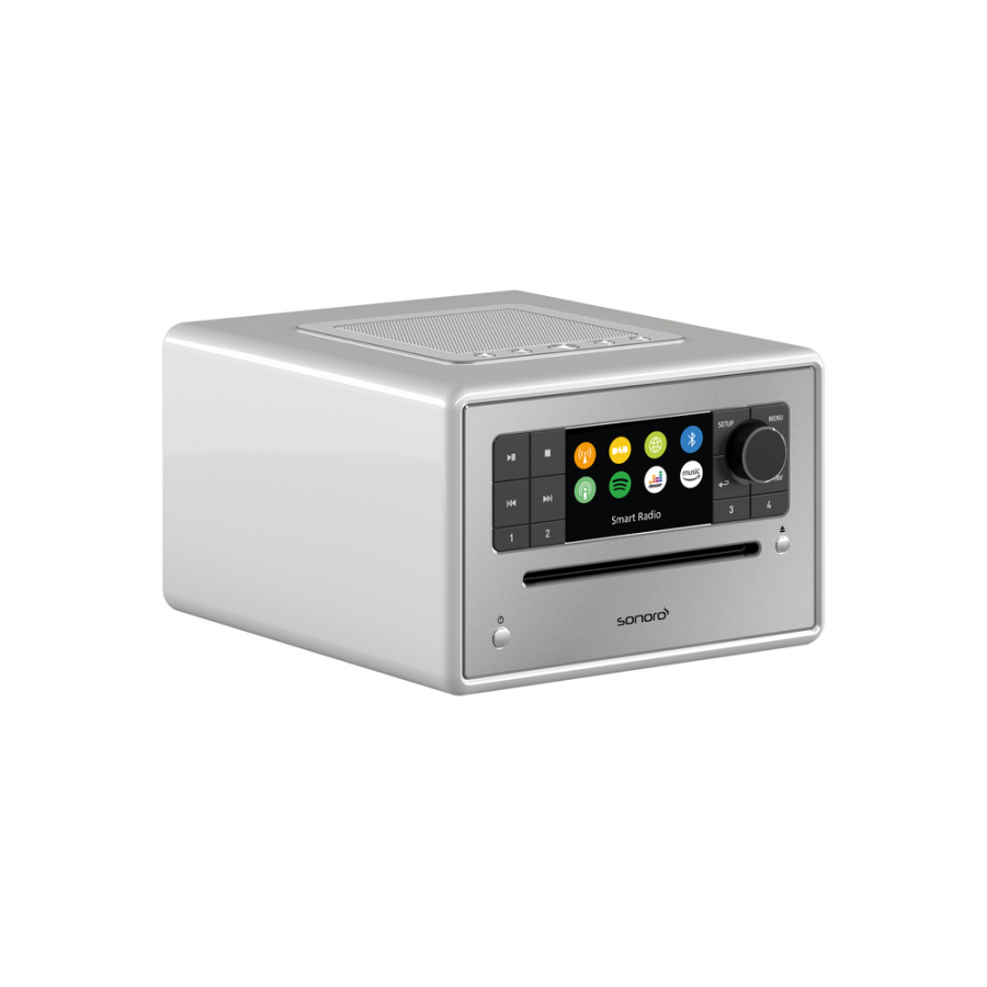 Sonoro ELITE X (2023) Zilver radio CD speler | Electro World Offermans