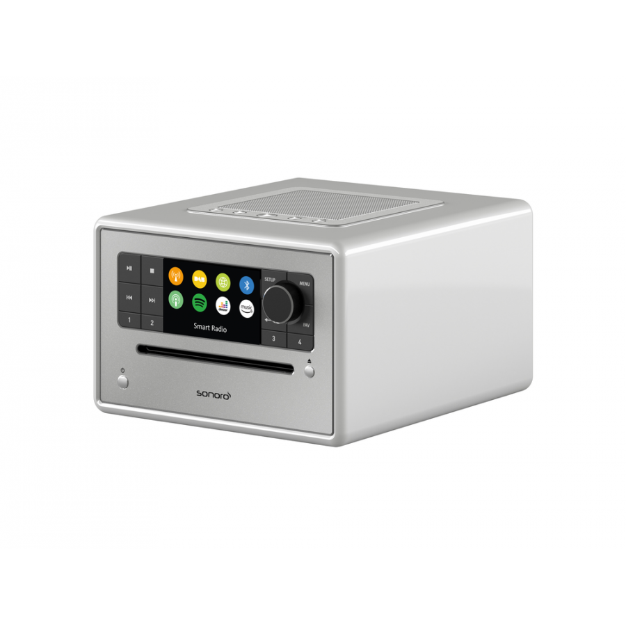 Sonoro ELITE X (2023) Zilver radio CD speler | Electro World Offermans