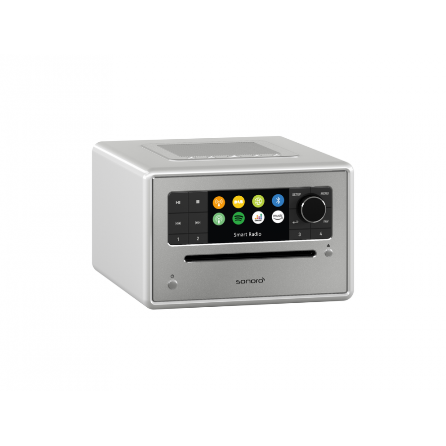 Sonoro ELITE X (2023) Zilver radio CD speler | Electro World Offermans