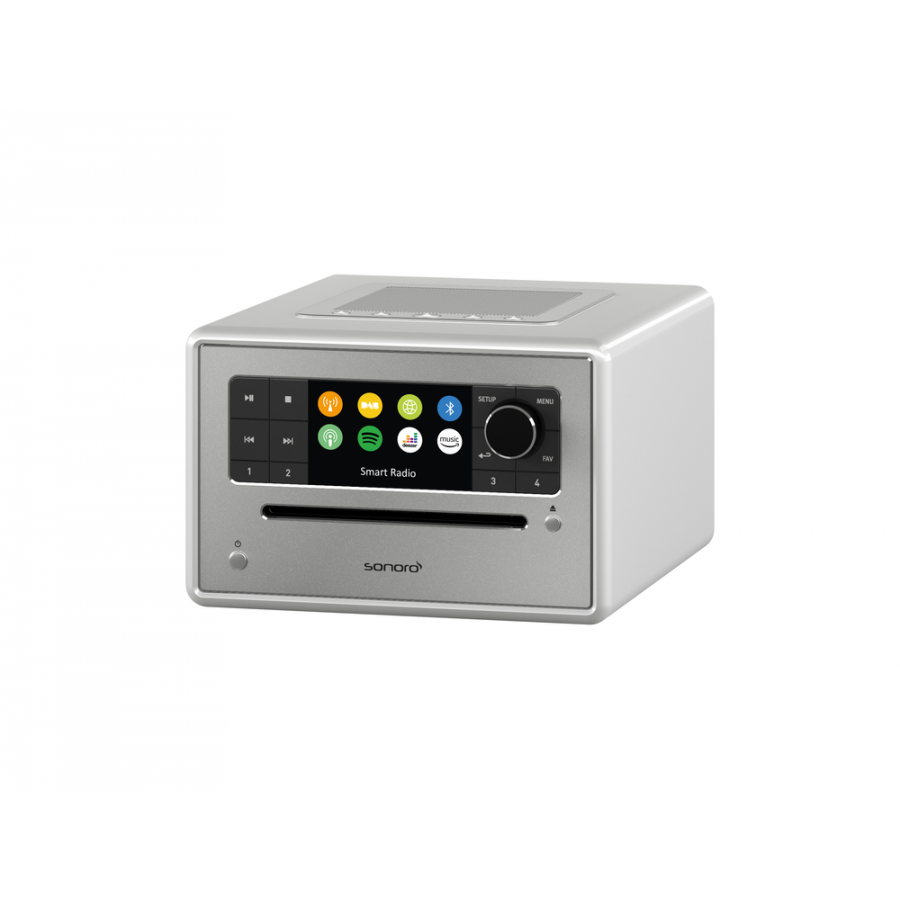 Sonoro ELITE X (2023) Zilver radio CD speler | Electro World Offermans