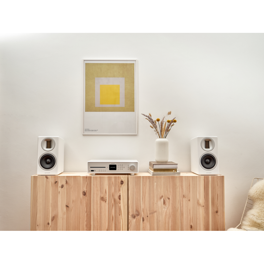 Sonoro ORCHESTRA Slim - Wit hifi luidspreker | Electro World Offermans